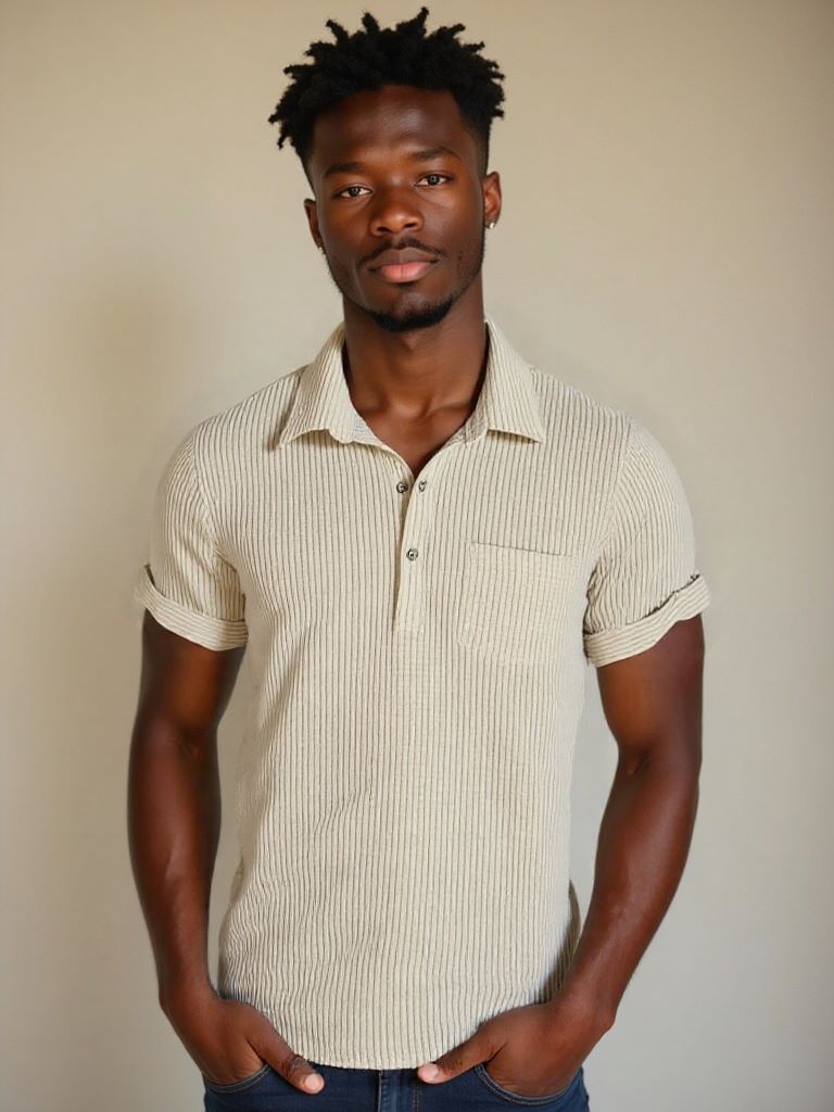 Textured Short Sleeve Shirt - Nordwr