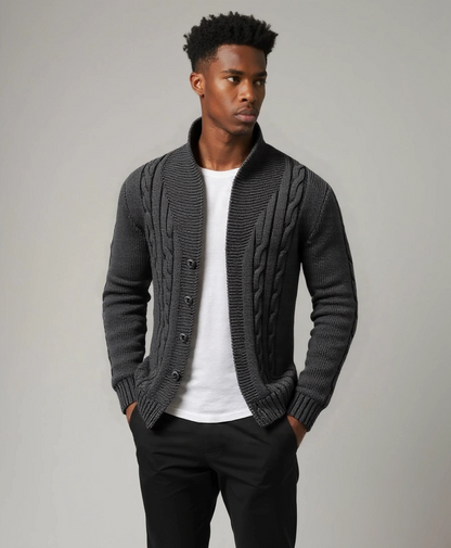 Men's Elegant Knit Cardigan - Nordwr