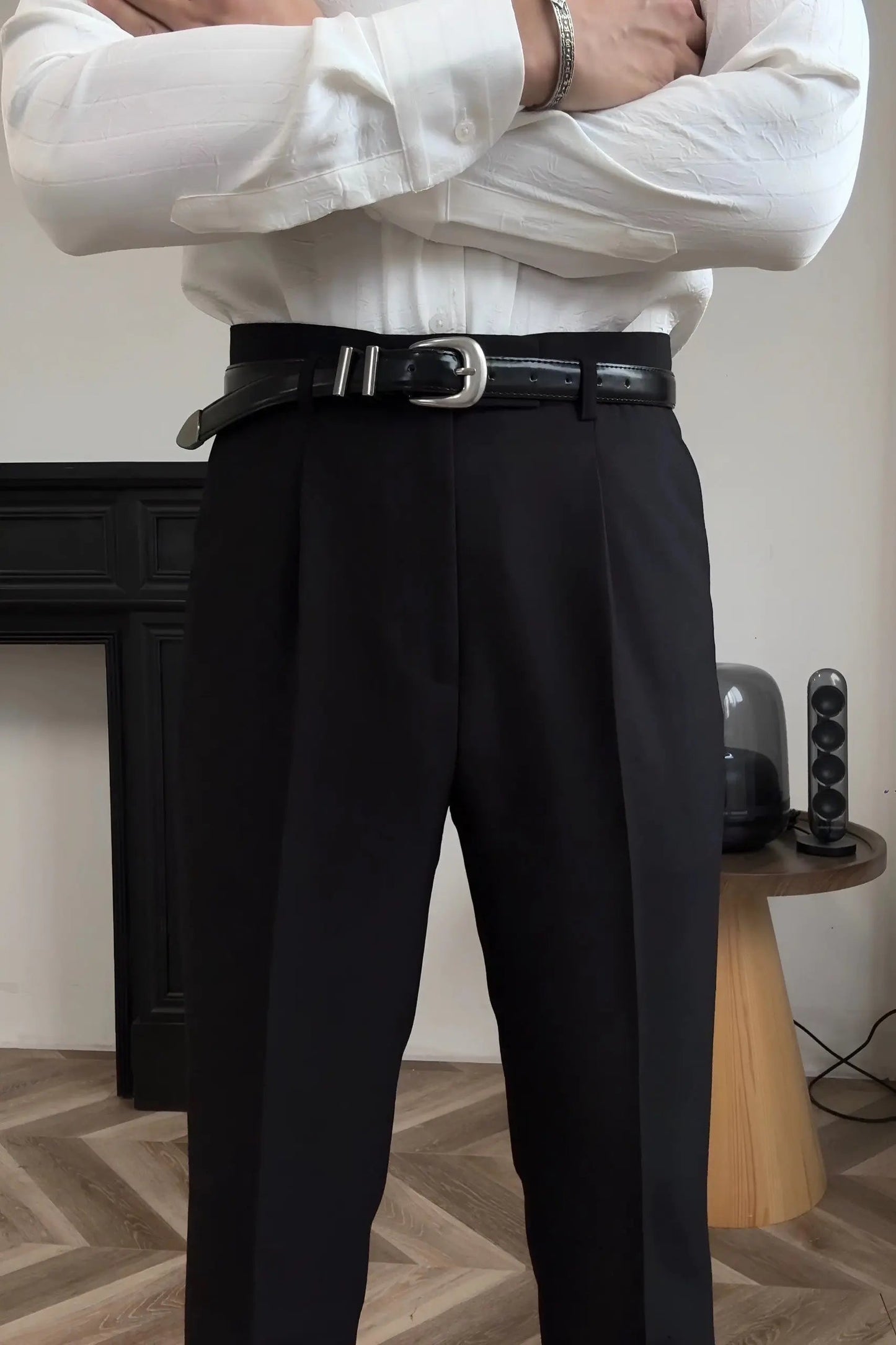 Hollywood Classic Trousers (Belt Included) - Nordwr